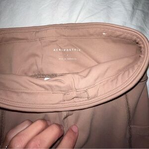 Aeropostale leggings- super cute with a little fray